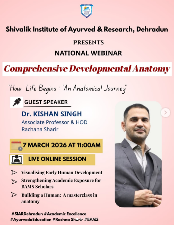 Read more about the article National Webinar on Comprehensive Developmental Anatomy